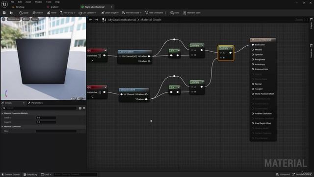 22. Gradient Functions. THE INTERMEDIATE Materials Unreal Engine 5