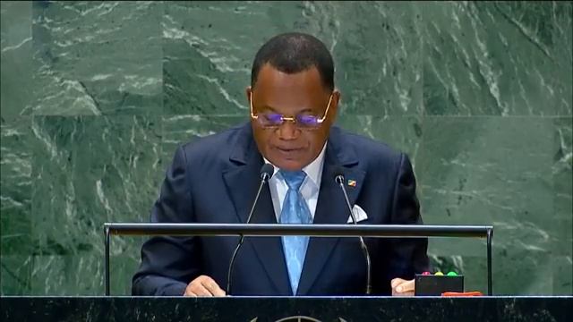 CONGO BRAZZA: ALLOCUTION de son MINISTRE des AFFAIRES ETRANGERES à la 79è SESSION des NATIONS UNIES