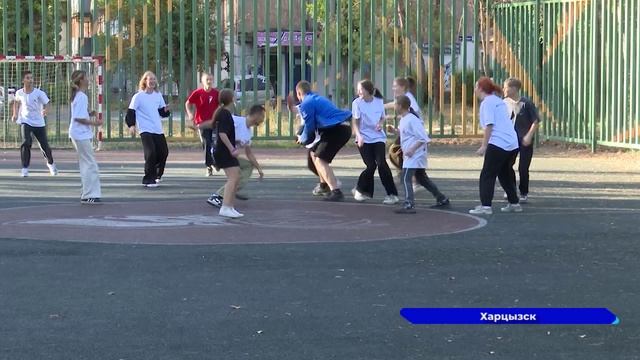 Нижегородские волонтеры познакомили детей Харцызска с килой