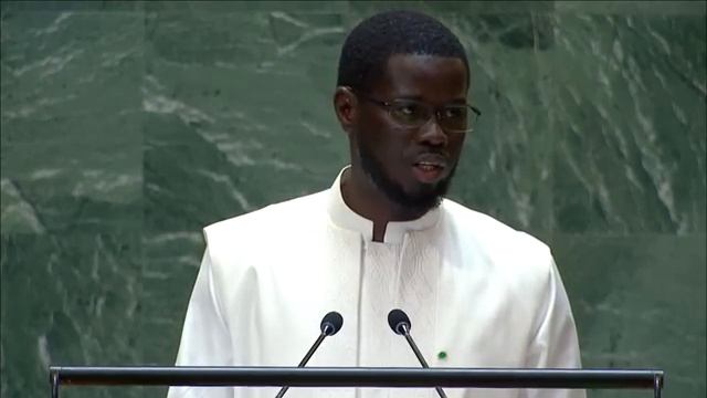 SÉNÉGAL: INTERVENTION de BASSIROU DIOMAYE FAYE 79ème SESSION des NATIONS UNIES