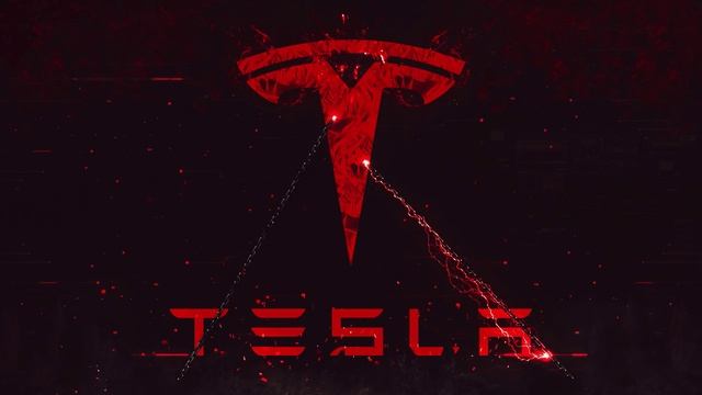 Тесла Молнии | Tesla Lightning Logo - Живые Обои