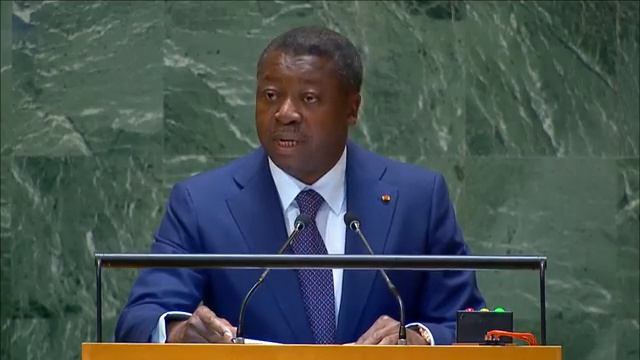 TOGO: ALLOCUTION de FAURE GNASSIGBE à la 79è SESSION des NATIONS UNIES