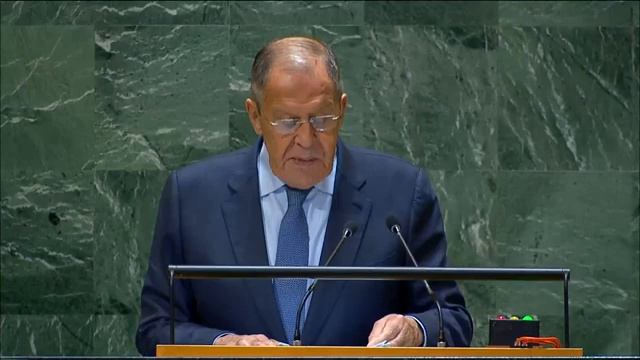 DISCOURS de SERGUEÏ LAVROV à la 79ème SESSION des NATIONS UNIES