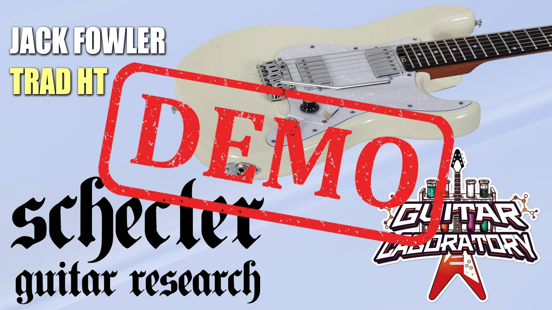 Электрогитара SCHECTER JACK FOWLER TRAD - демонстрация звучания