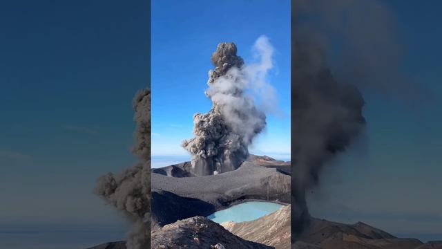 Вулкан Эбеко, Курилы