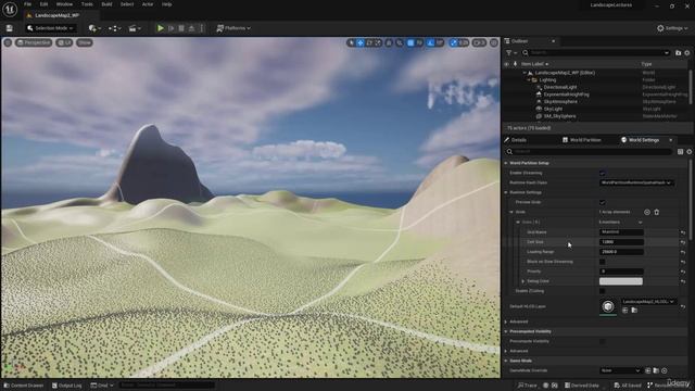 19. World Partition Overview Part 2. THE INTERMEDIATE Landscapes Unreal Engine 5