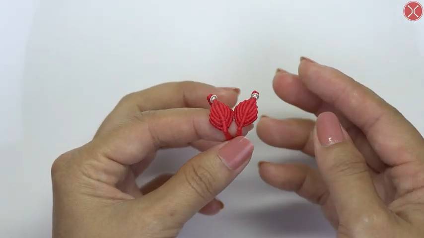 Macrame ring tutorial ｜ Easy Macrame ring leaf 🌿fairy tutorial DIY idea