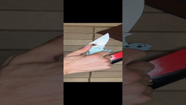 Реплика ножа Spyderco Paramilitary 2 G10 бирюзовый - обзор!