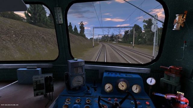 "Тепловоз". Фильм в Trainz 2012