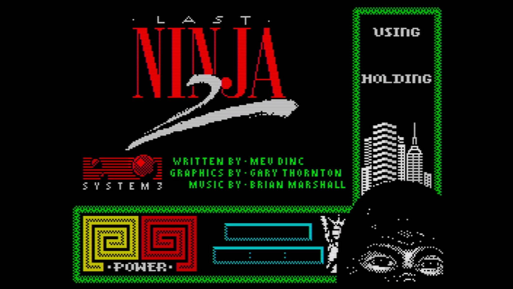 ZX SPECTRUM LAST NINJA 2 ПРОХОЖДЕНИЕ 2K