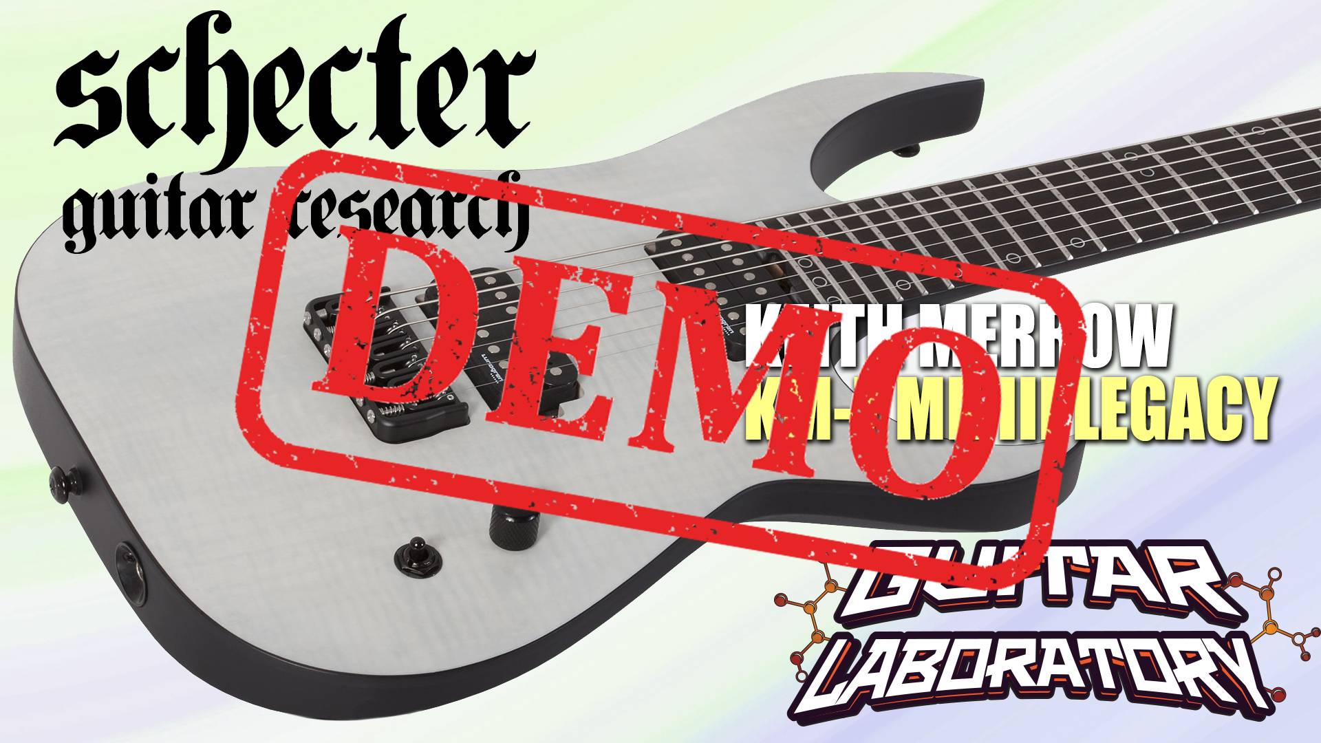 Электрогитара SCHECTER KEITH MERROW KM-7 MK III LEGACY - демонстрация звучания