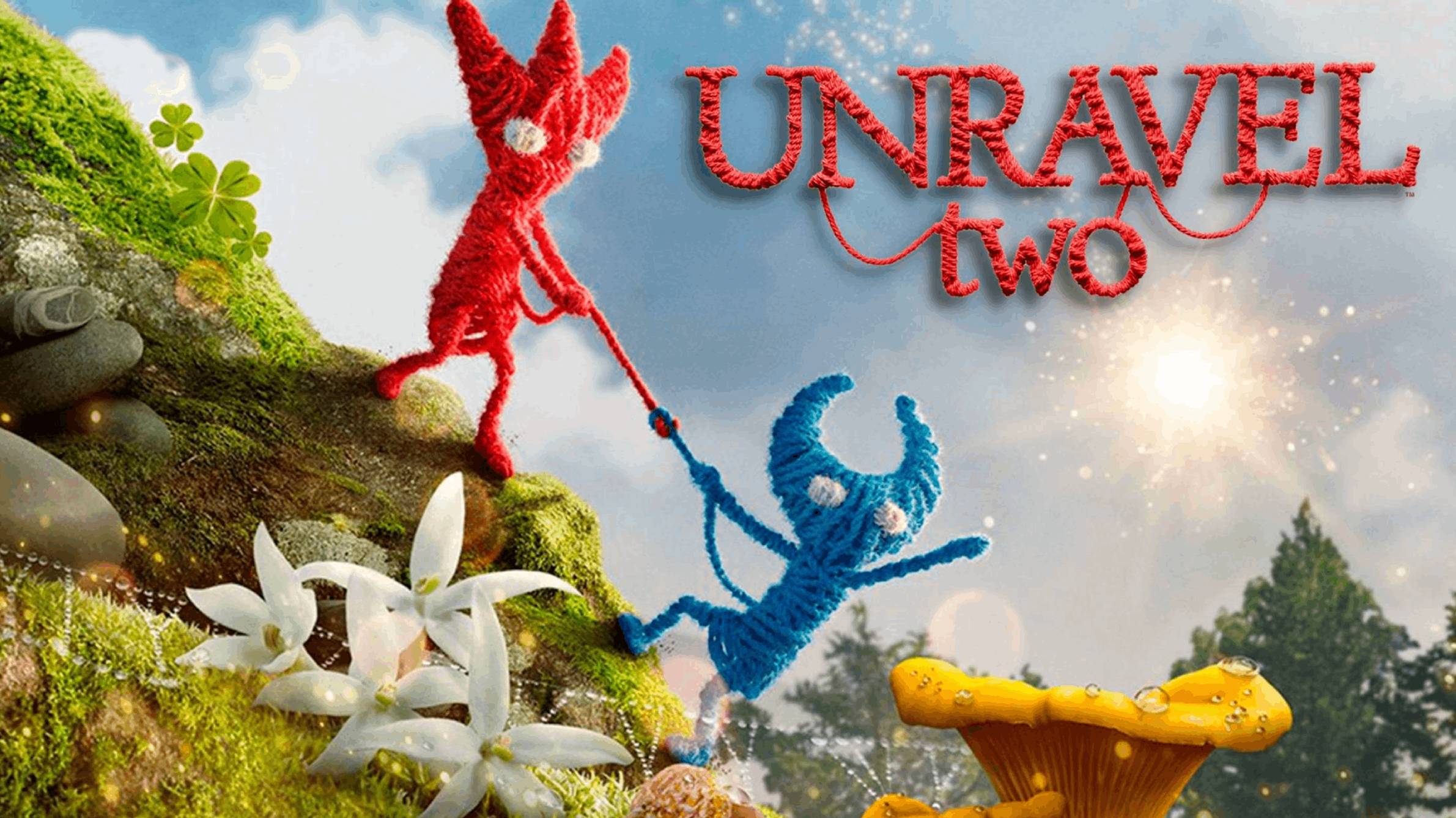 Продолжаем Unravel Two прохождение кооп | вязанные головоломки