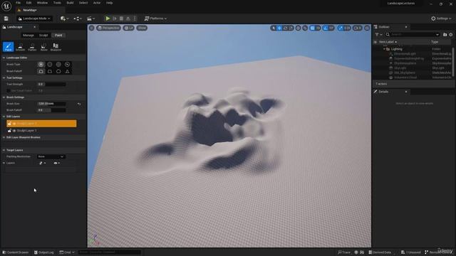 04. Landscape Edit Layers. THE INTERMEDIATE Landscape Unreal Engine 5