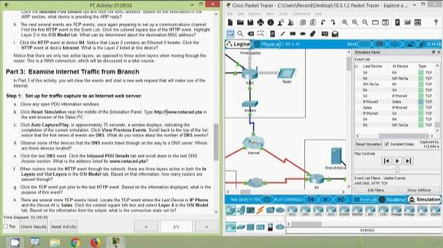 Packet Tracer - Explore a Network