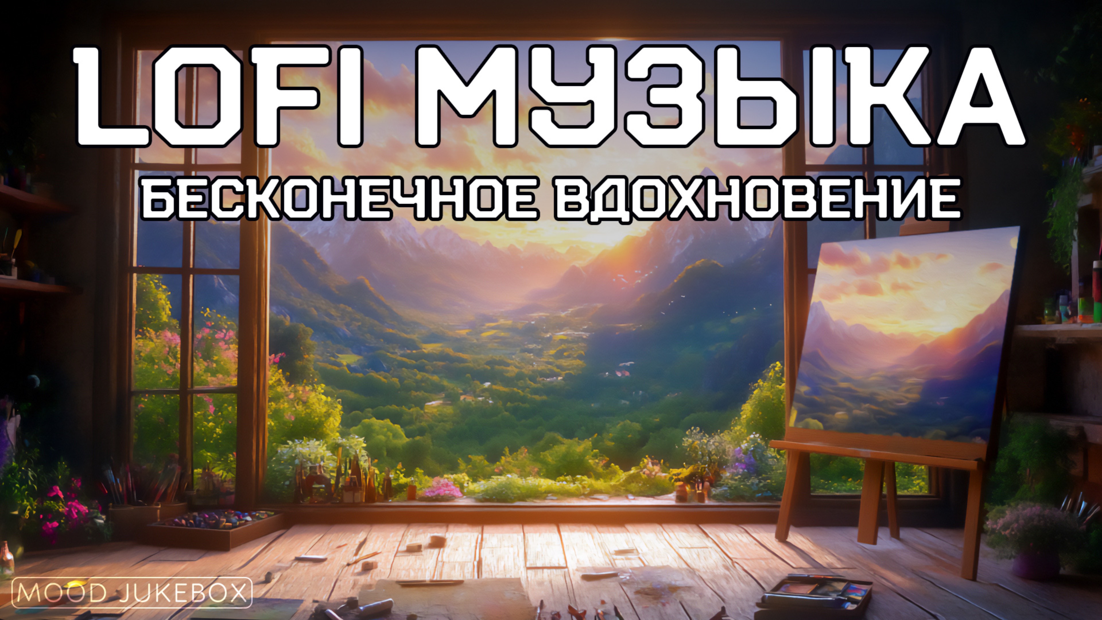 LOFI Музыка для отдыха, работы и учебы. Бесконечное вдохновение 🧑🏼🎨