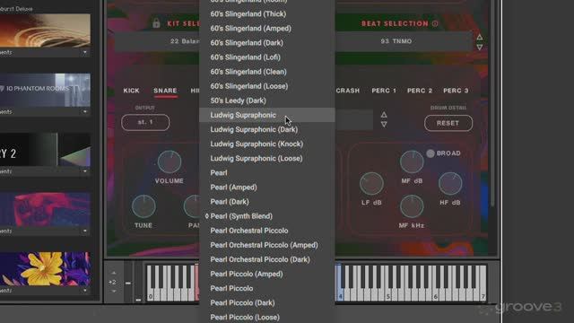 03. Kit Selection & Drum Details