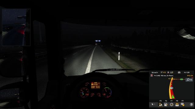 мой 3 рейс в Euro Truck Simulator 2  приятного просмотра