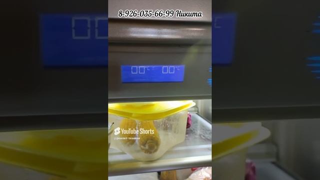 Ремонт холодильника Fhiaba Ошибка Initial test 8 no water in Москва 8-926-035-66-99