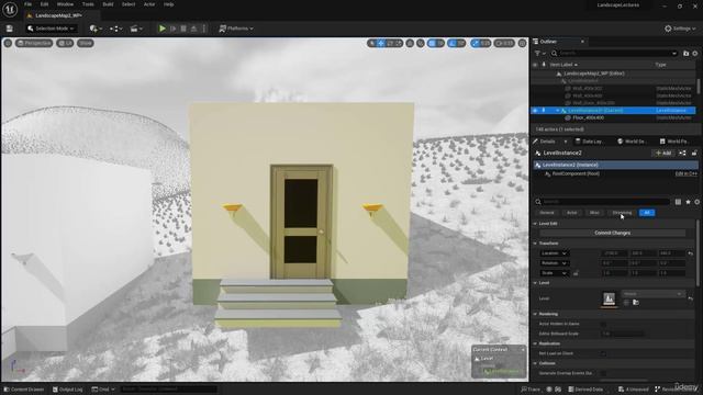 22. Level Instances. THE INTERMEDIATE Landscapes Unreal Engine 5
