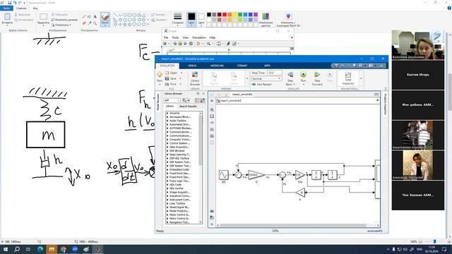 Осн. дин. и проч. кон. РКТ. Занятие 12. Структурная схема в Simulink Примеры 2 и 3.