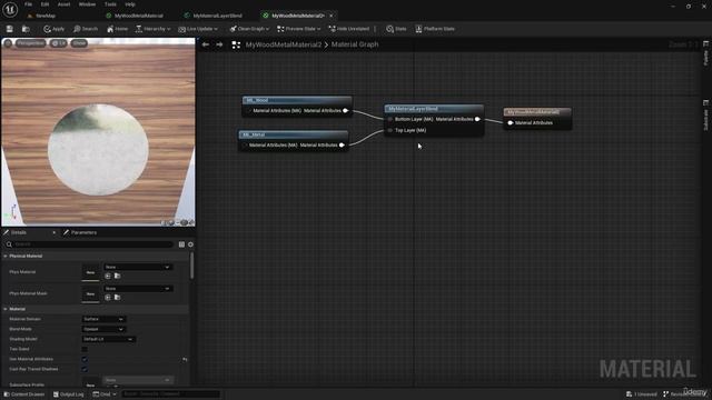 19. Material Layer Blends. THE INTERMEDIATE Materials Unreal Engine 5