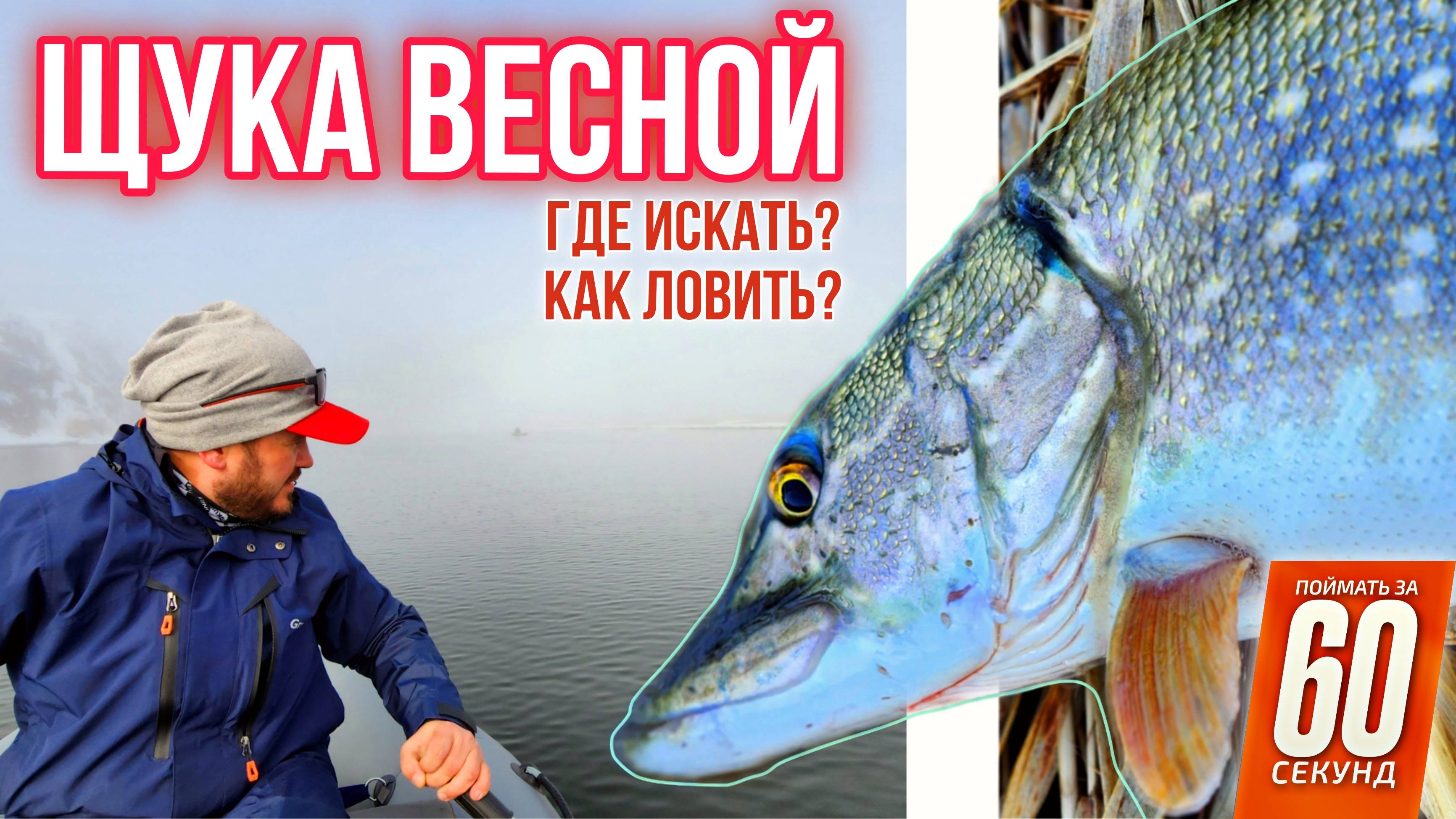 Щука весной. Где ловить. На что ловить