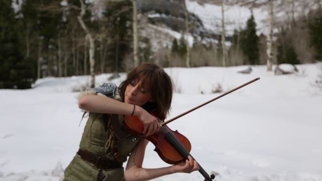 Lindsey Stirling & Peter Hollens - Skyrim (Official Music Video)