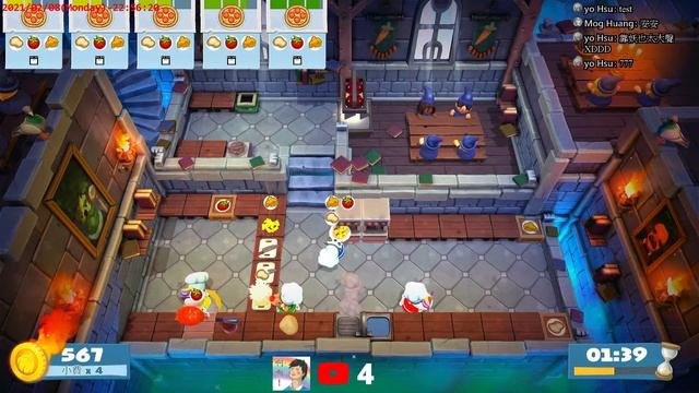 【NSwitch】EP3 煮過頭2：廚神版 Overcooked 2 Gourmet Edition