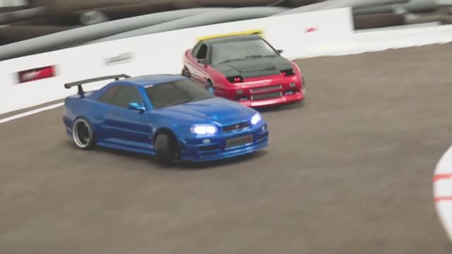 Адреналин на пределе: дрифт на радиоуправляемой модели JDM Nissan Skyline GT-R