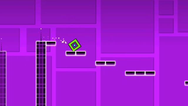 Geometry Dash:Lite - stereo madness.