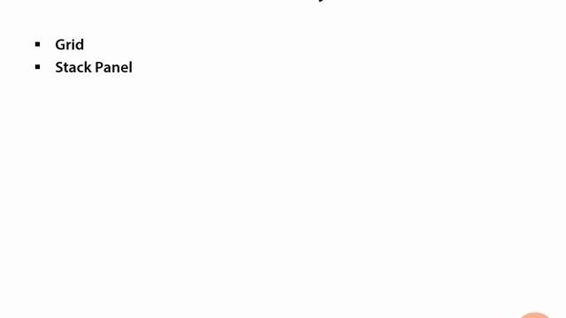02.XAML Rapid Tutorial - Panels - 07.Summary