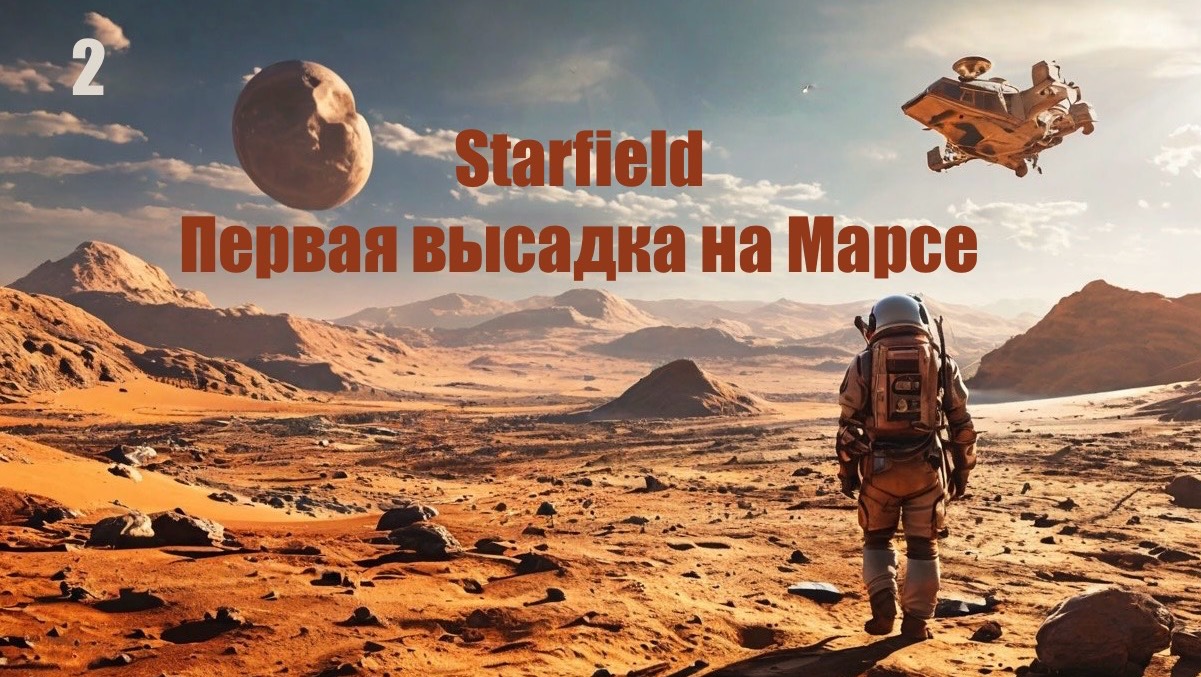 Starfield - показываем что стало с Землей и Марсом в мире игры