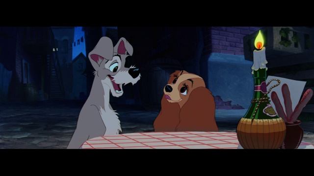 Леди и Бродяга - Lady and the Tramp - 1955 - pasta con polpette