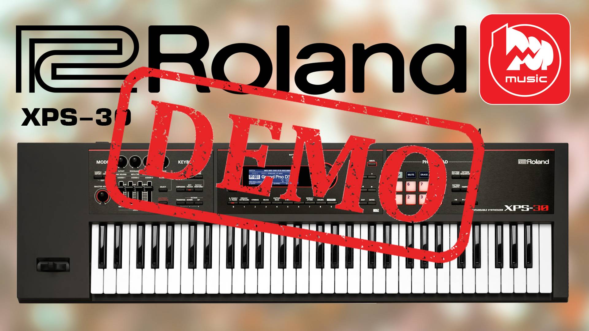 Синтезатор ROLAND XPS-30 - демонстрация звучания