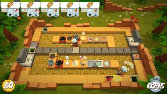 Overcooked - Multiplayer Gameplay