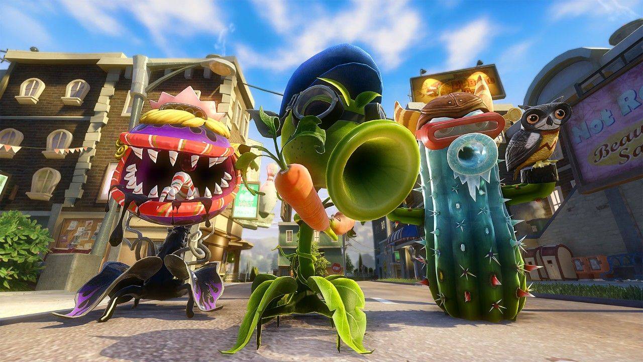 играем в GARDEN WARFARE на плестейшен