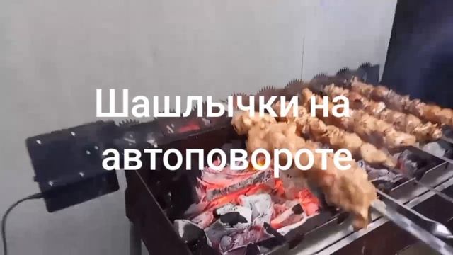 Шашлыки на автовертеле