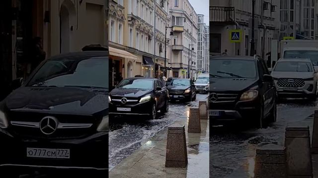 Дождь, лужи, брызги