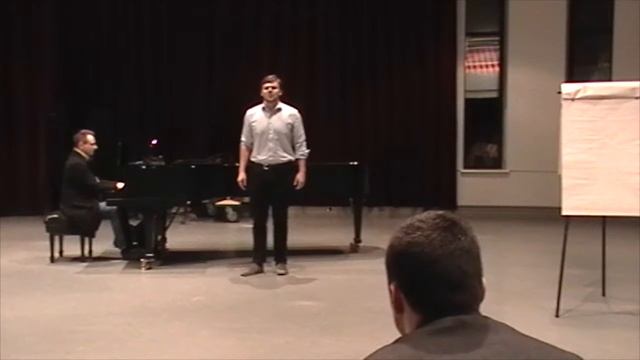 Master class, opera, french repertoire