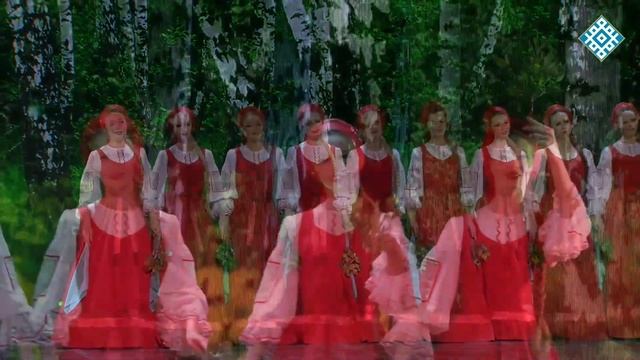 Русский девичий хоровод "Берёзка", ансамбль "Березка". Russian dance "Birch", ensemble "Berezka"