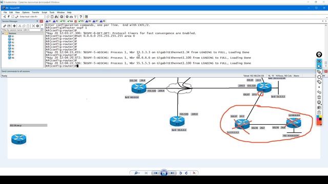 1.12 OSPF Passive interface