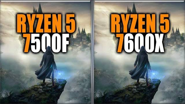 Ryzen 5 7500F vs 7600X Benchmarks - Tested in 15 Games and Applications