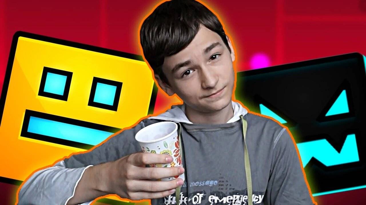 GEOMETRY DASH + SMOOTHIE CHALLENGE! _ КАКОЙ ВКУСНЫЙ КОКТЕЙЛЬ