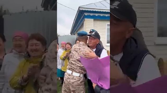 Самая долгожданная встреча, дождалась своего любимого сына ❤️ #СВОИ #РОССИЯ #победазанами