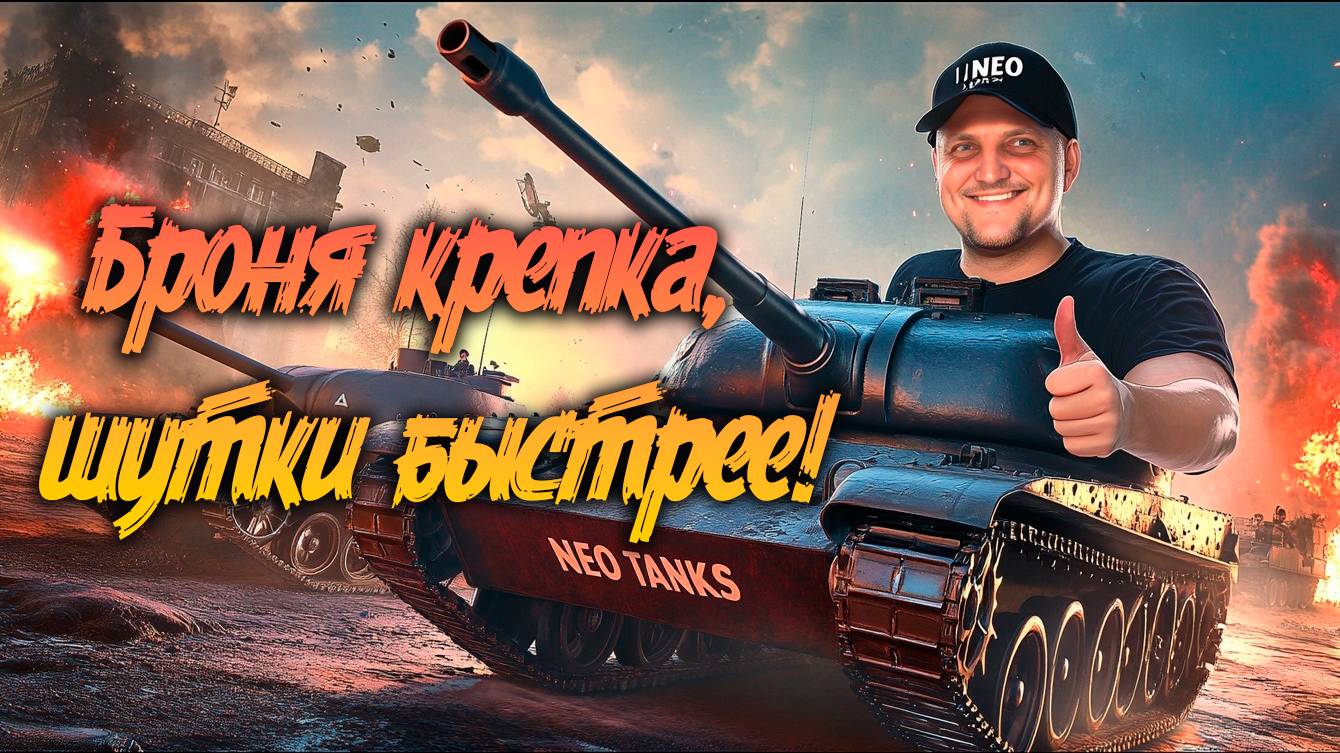 Броня крепка, а шутки быстрее в Мире NEO TANKS!