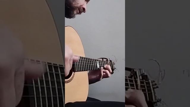 Фрагмент пьесы для гитары - Guitar piece fragment