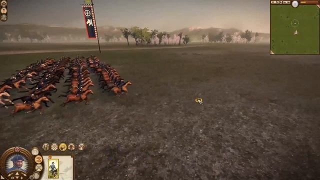 Total War: SHOGUN 2: Fall of the Samurai 1vs1: Revolver Cavalry vs Imperial Guard Cavalry