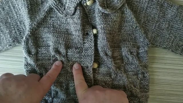 Жакет спицами для мальчика 🧶 Расскажу как вязала 🧶