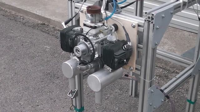 236 cc engine running