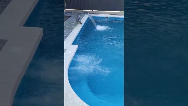 Закончили строительство бассейна из полипропилена 5х3х1,5 со SPA зоной 2х2